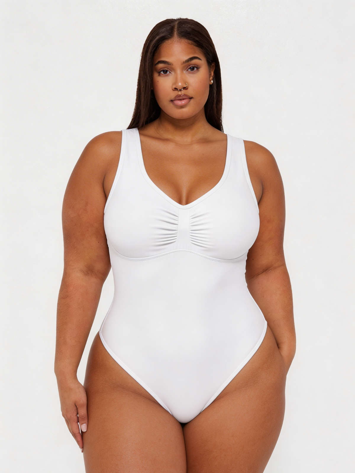 Tummy Control Sculpting Bodysuit – Women's Seamless Shapewear