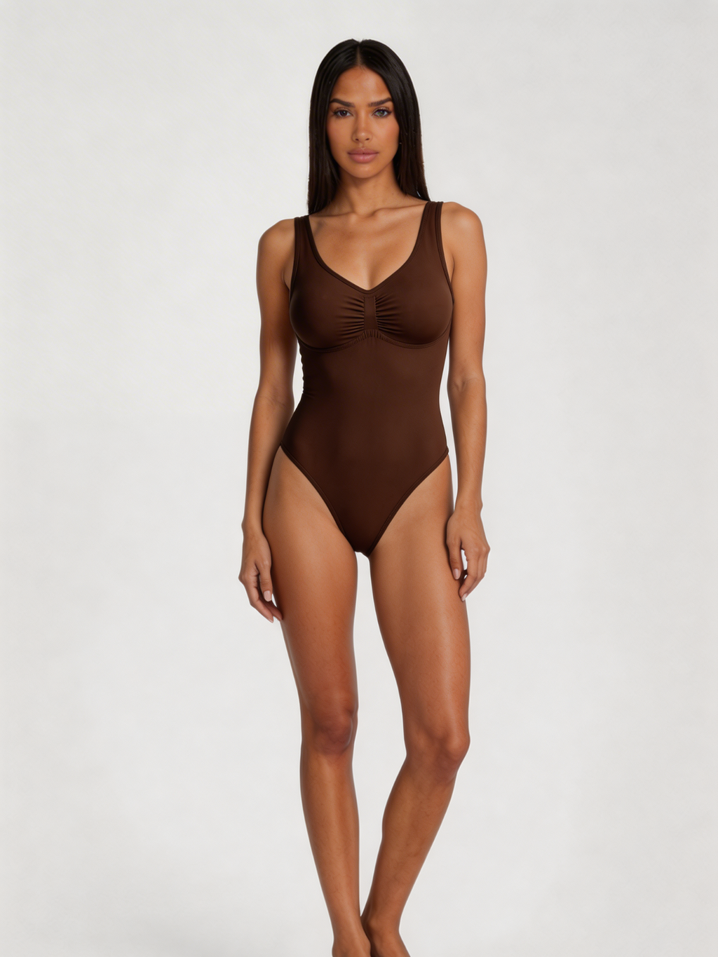 Tummy Control Sculpting Bodysuit – Women's Seamless Shapewear