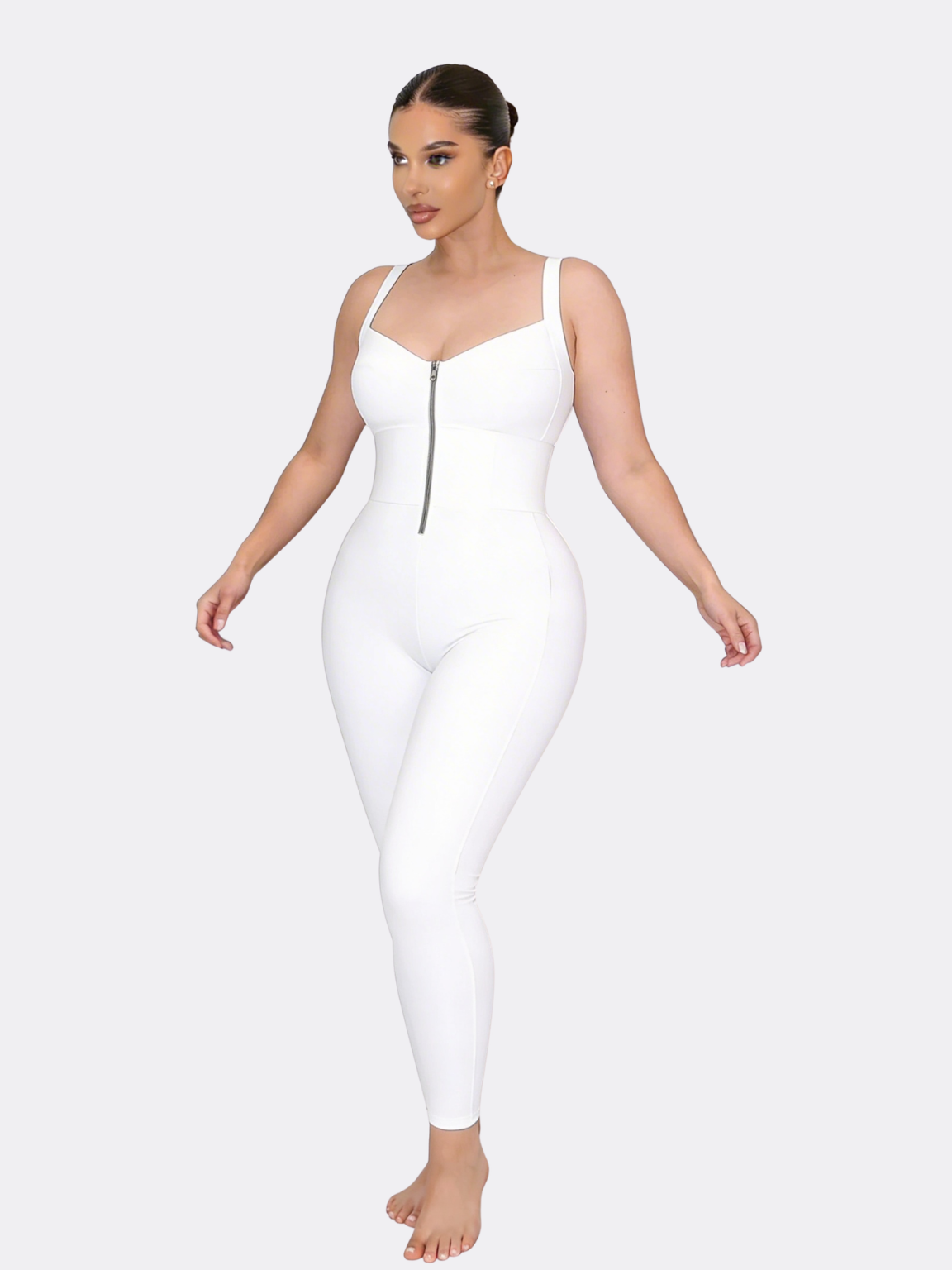 Waistband Shaping Jumpsuit