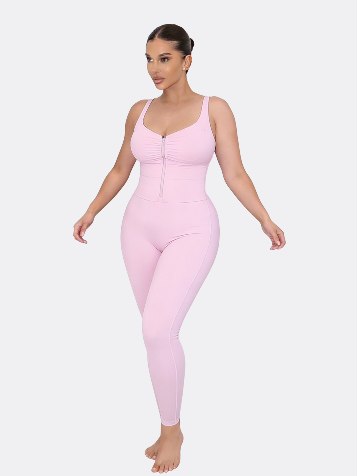 Waistband Shaping Jumpsuit