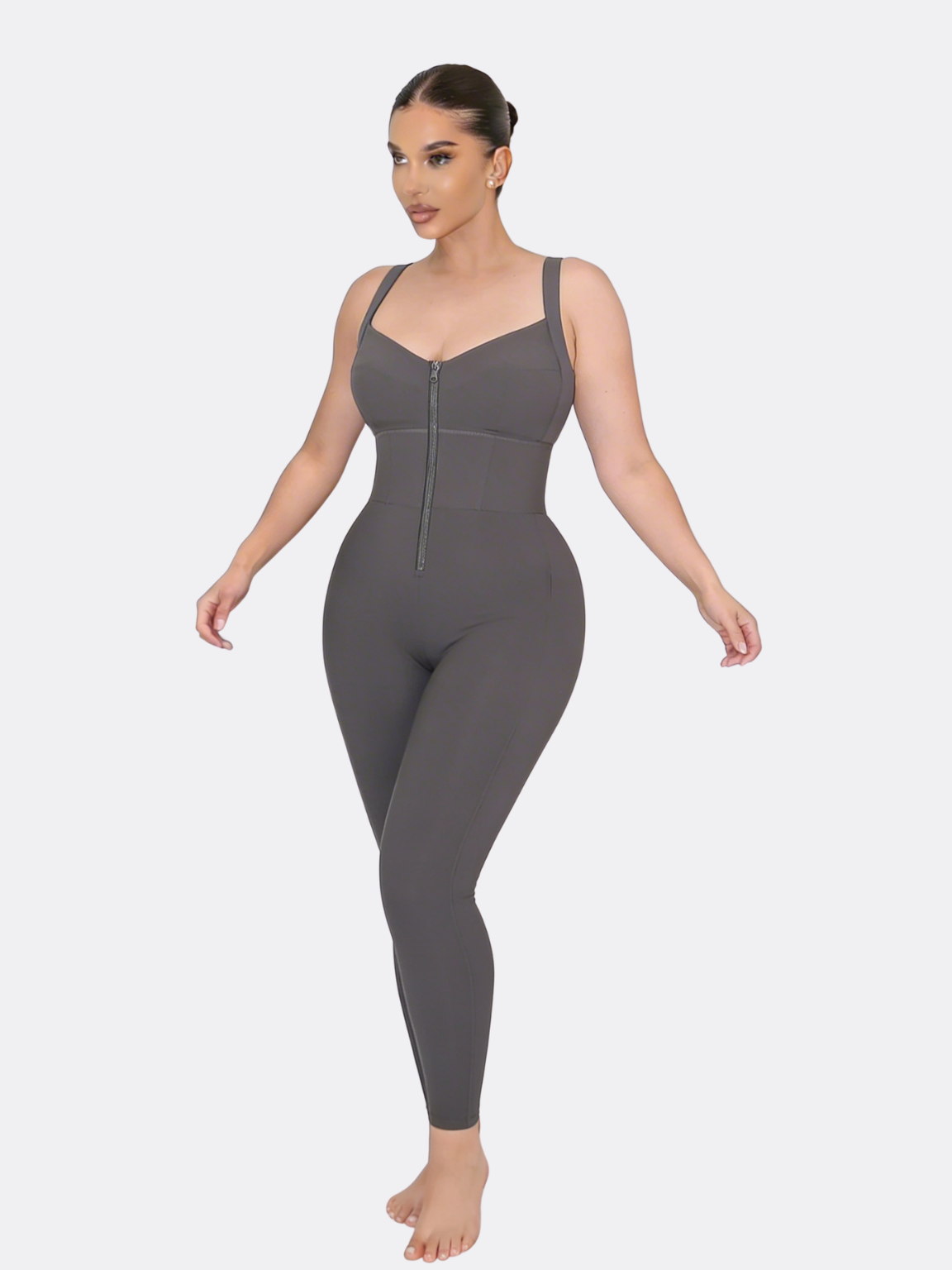 Waistband Shaping Jumpsuit