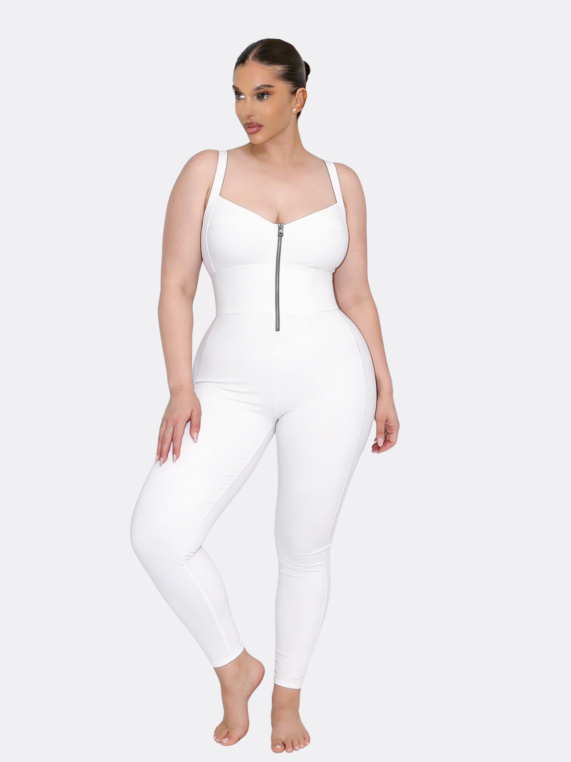 Waistband Shaping Jumpsuit