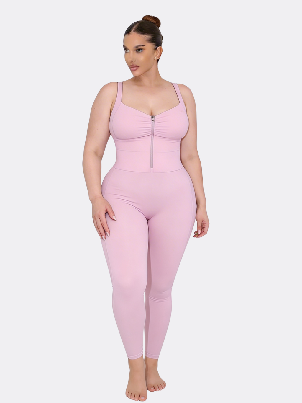 Motion 33 Waistband Shaping Jumpsuit women's sculpting activewear black