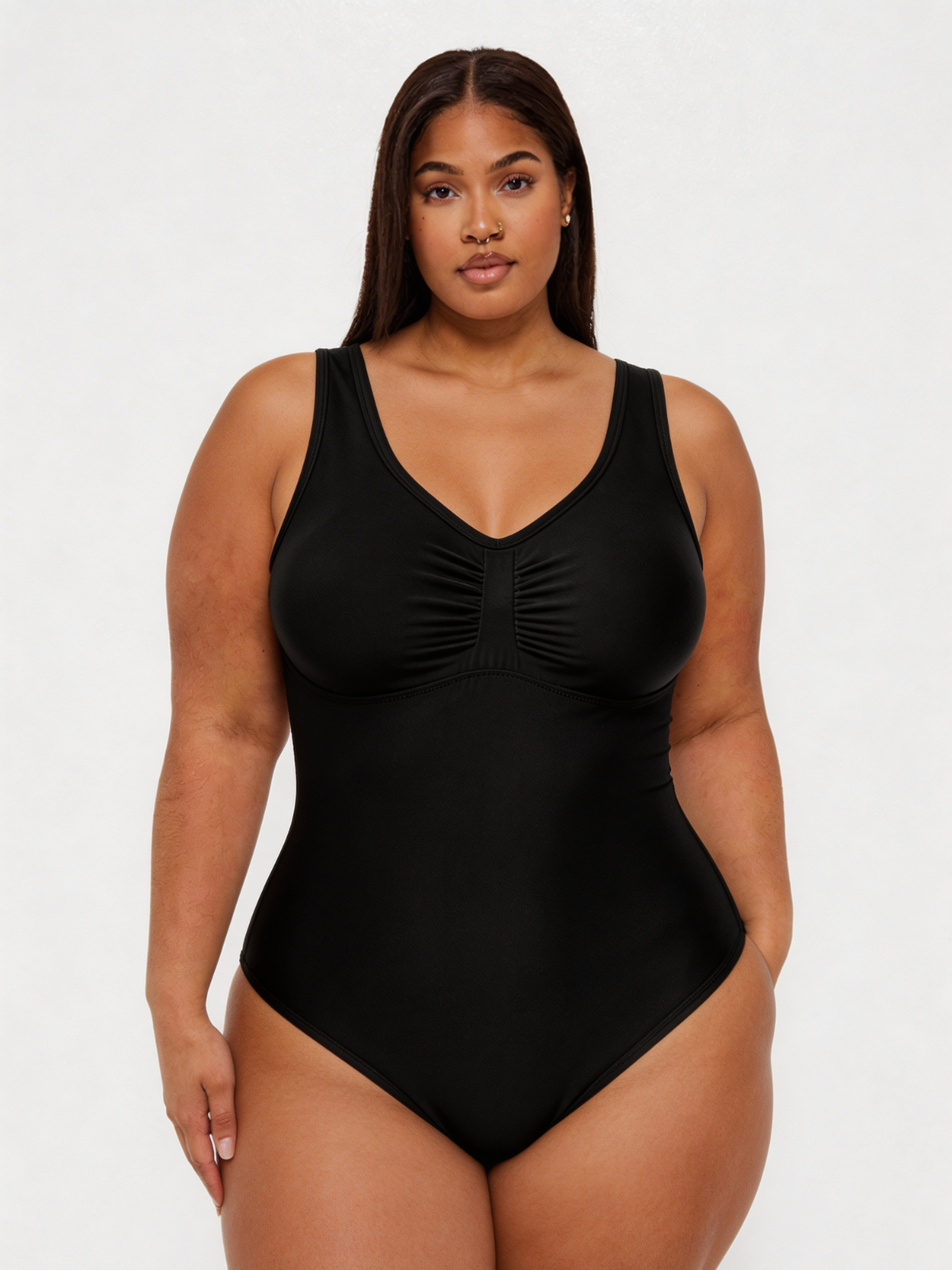 Tummy Control Sculpting Bodysuit – Women's Seamless Shapewear