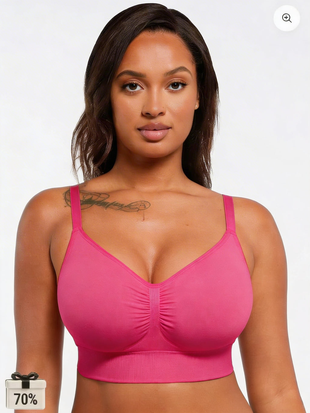 Motion 33 Wireless Bra and Seamless Tummy Control Brief Set women's shapewear